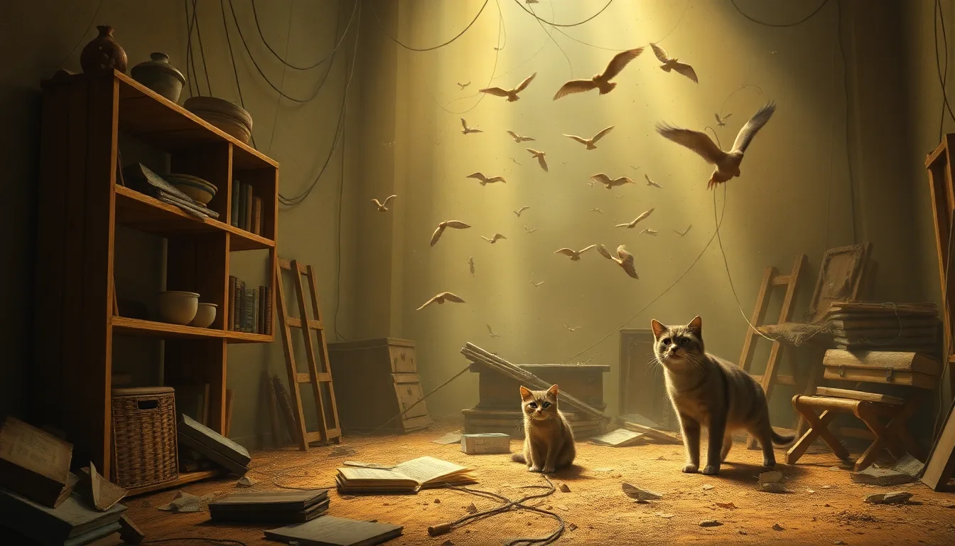 Mur endommagé par une étagère mal fixée