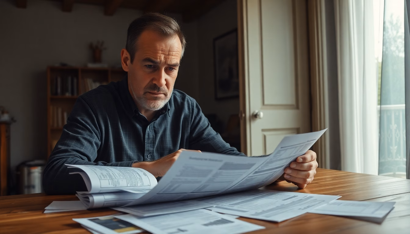 Maison avec des problèmes d'isolation visibles