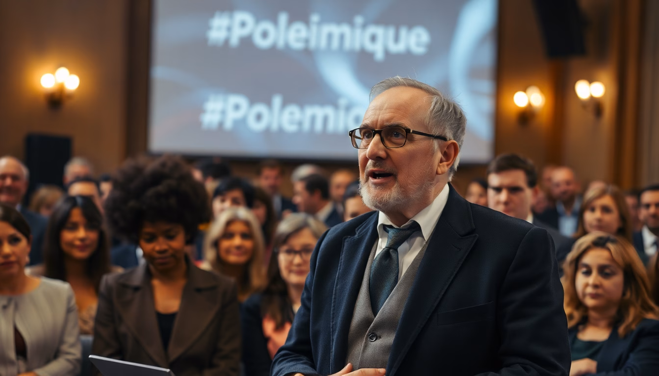 Portrait de Roland Lescure lors d'un événement officiel.