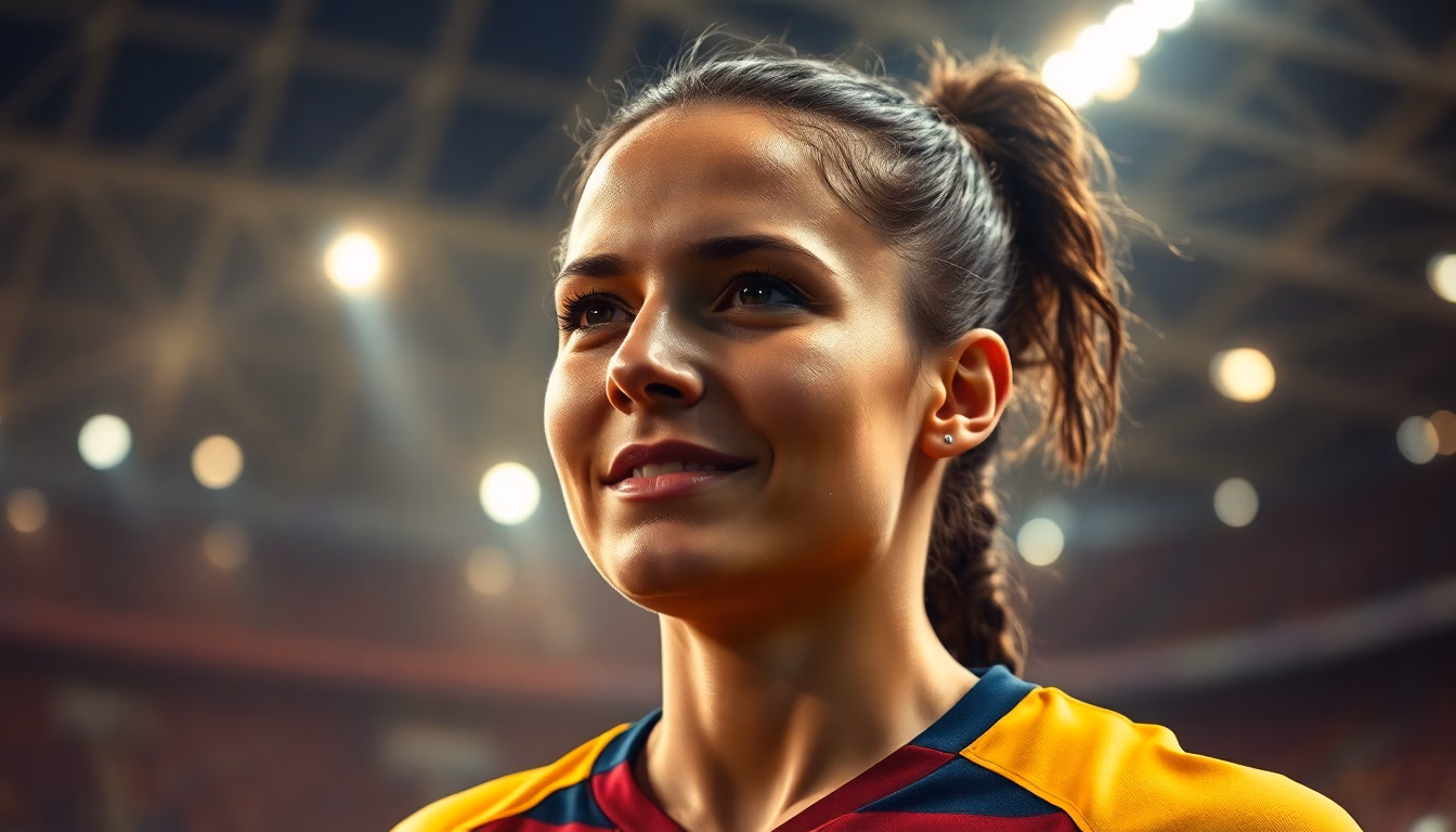 Joueuses de football féminin célébrant un but