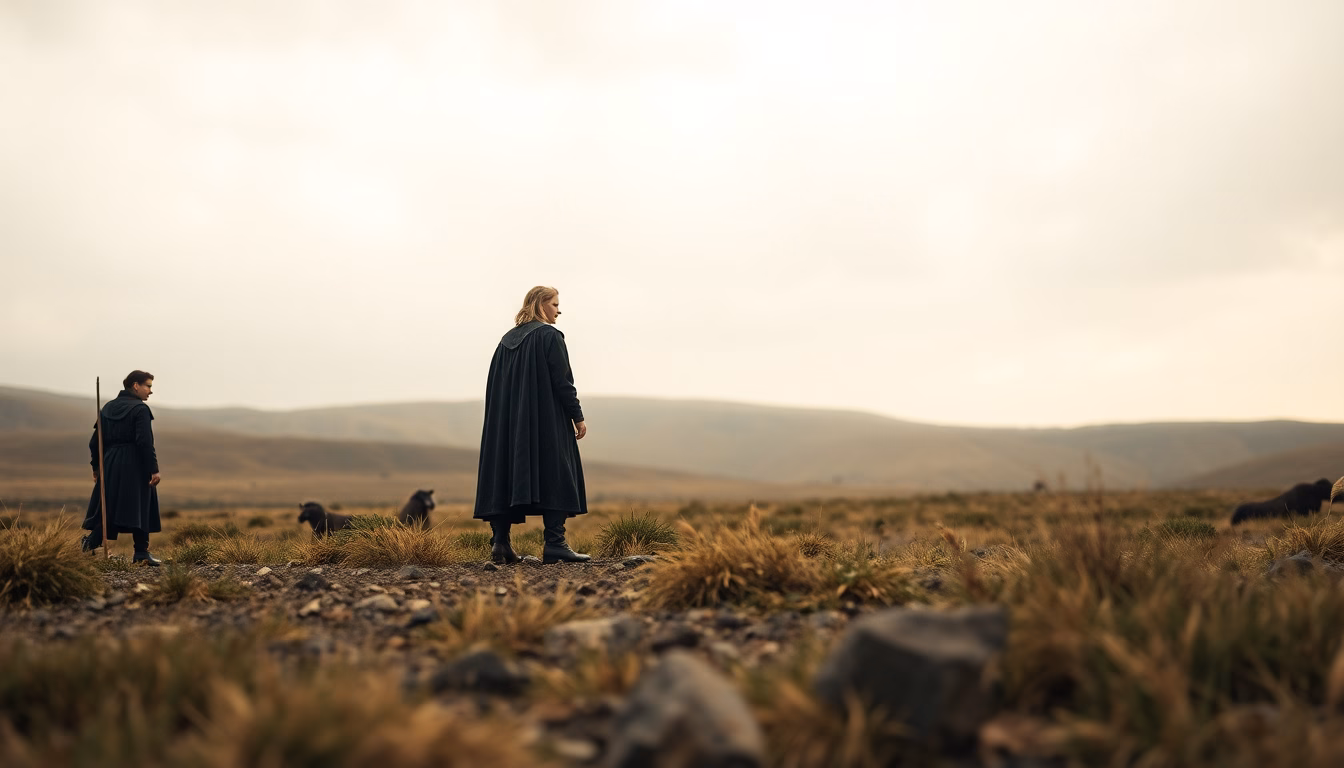 Visuel artistique de l'univers Kaamelott