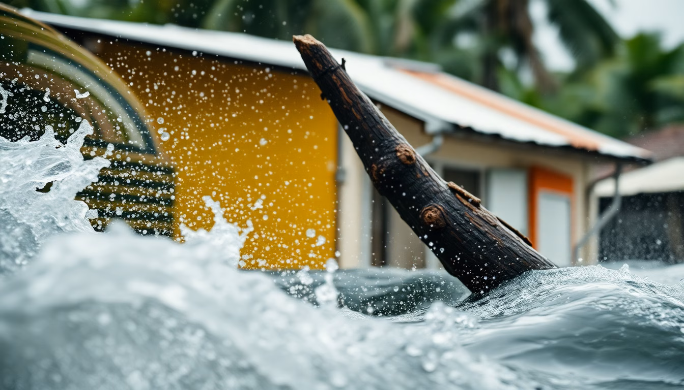 impact de l'ouragan Melissa en Jamaïque