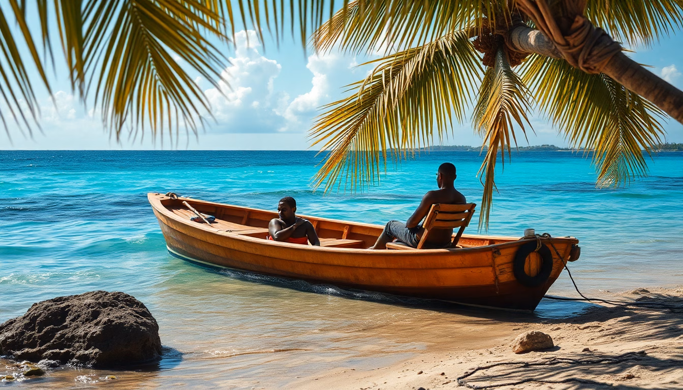 cascade tropicale en Jamaïque