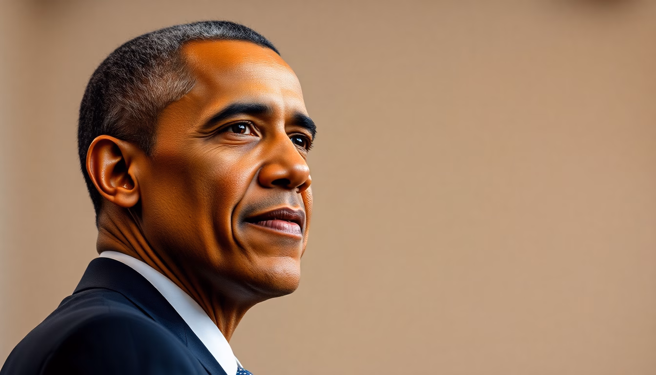 photo emblématique de Barack Obama