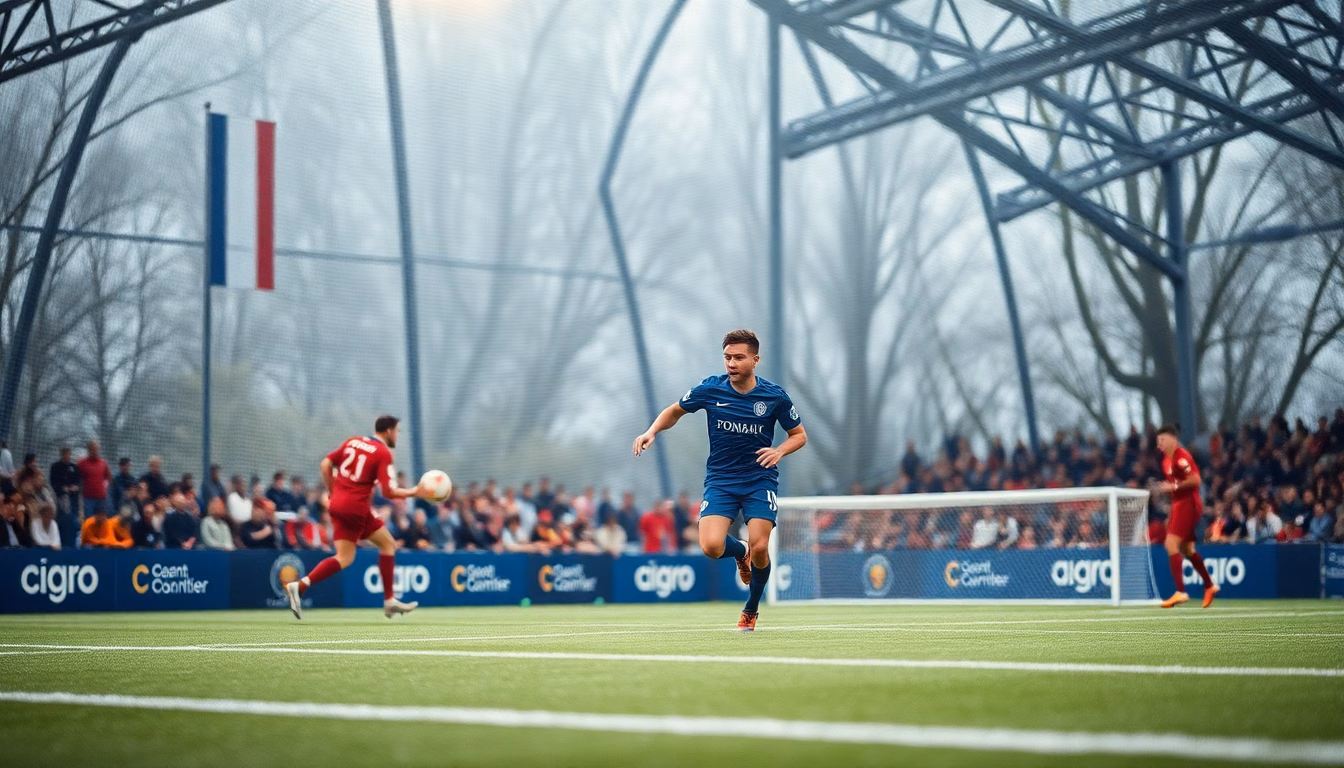 athlète Benoît Saint Denis en action