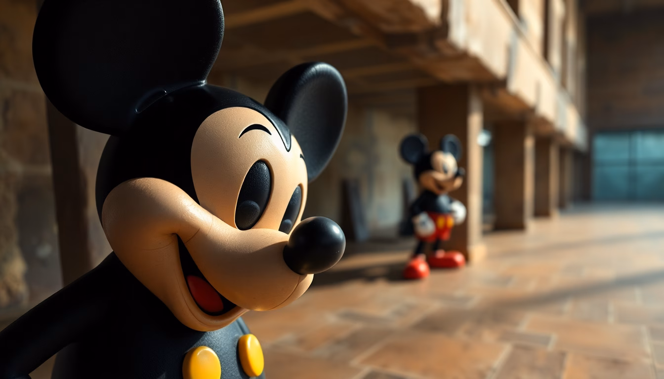 scène futuriste du film Mickey 17
