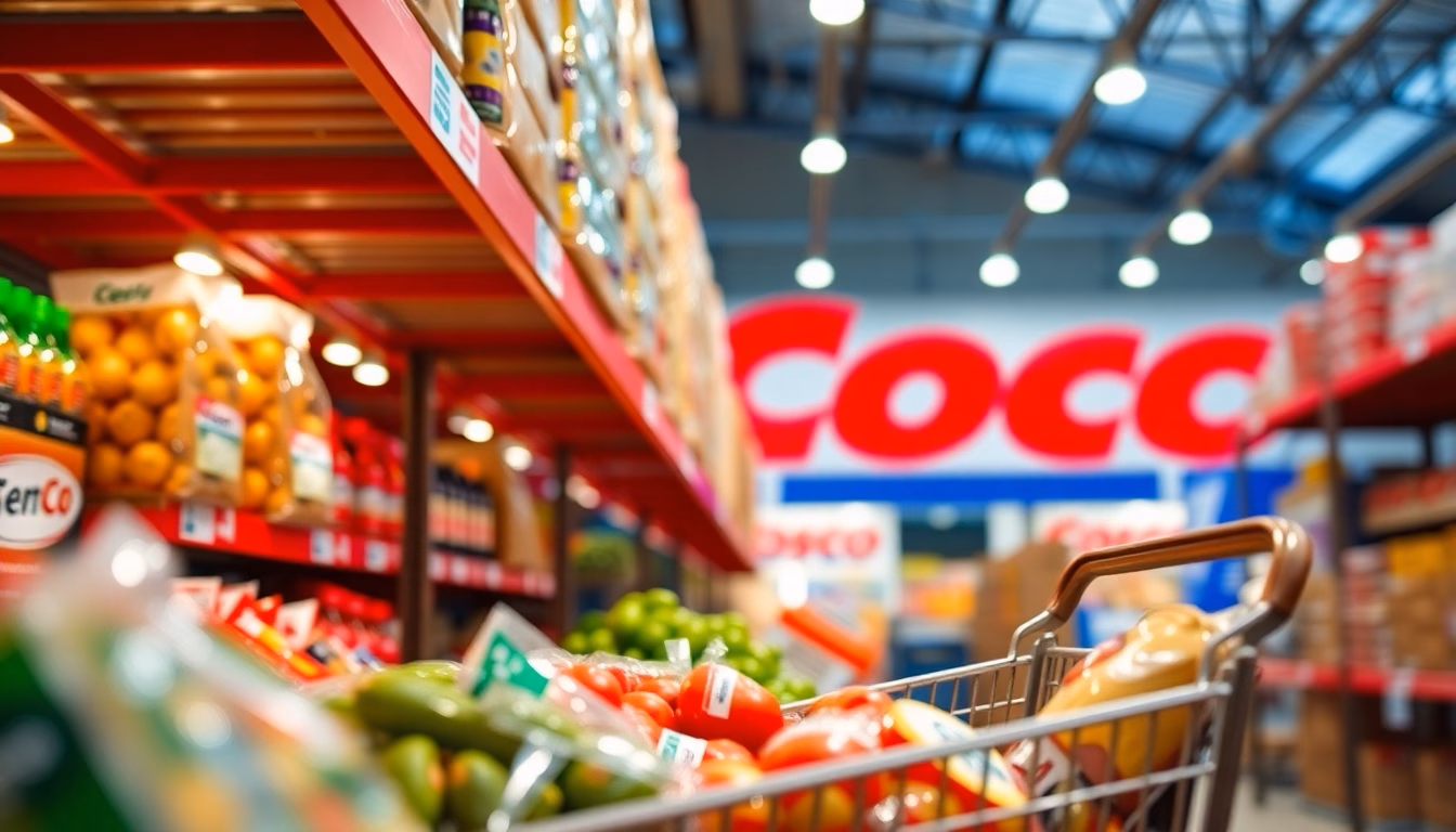 client costco utilisant tablette technologie